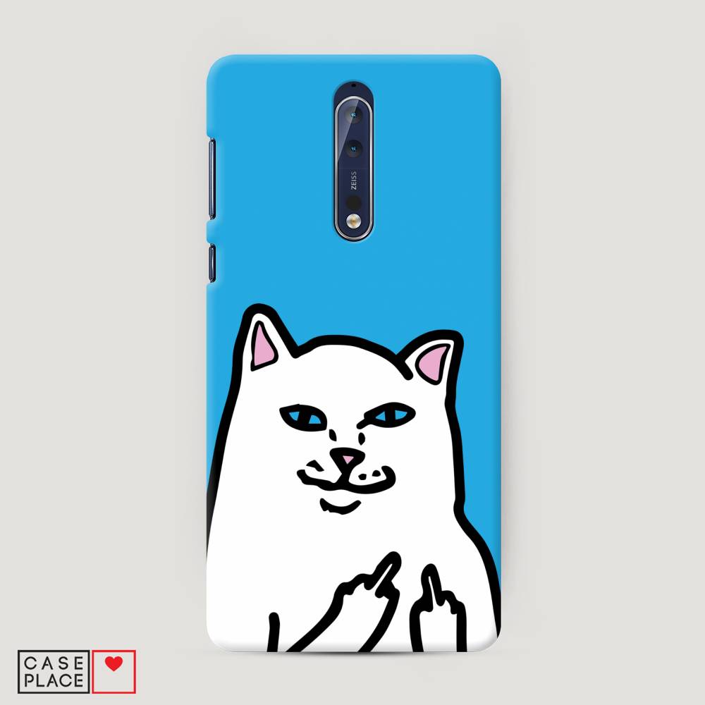 

Чехол Awog "Кот жесть" для Nokia 8, 120620-7