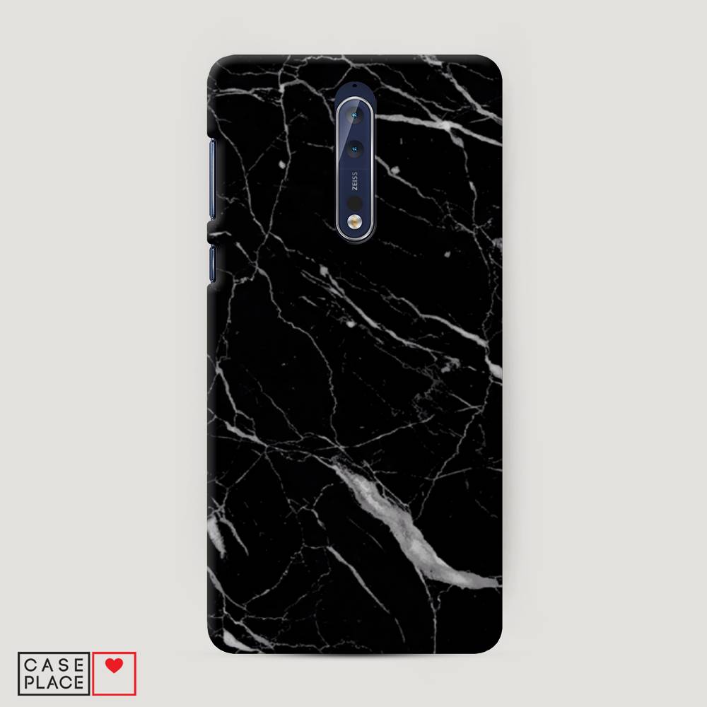 

Чехол Awog "Черный минерал" для Nokia 8, 120620-2