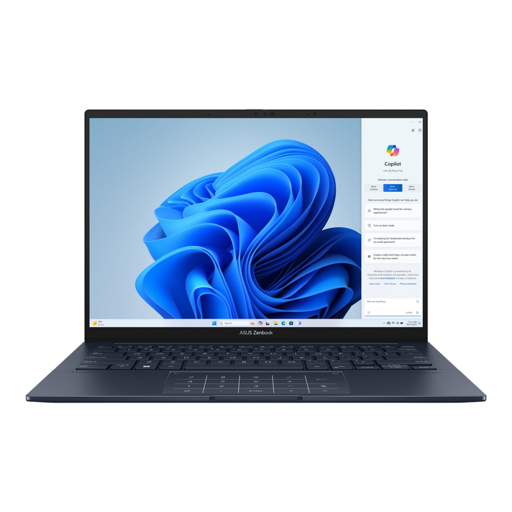 

Ноутбук ASUS Zenbook 14 OLED UX3405MA-QD437 черный (90NB11R1-M010B0), Zenbook 14 OLED UX3405MA-QD437