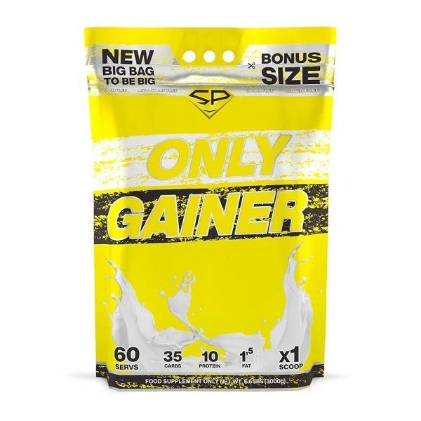 Гейнер Steel Power Nutrition Only Gainer, 3000 г, без вкуса