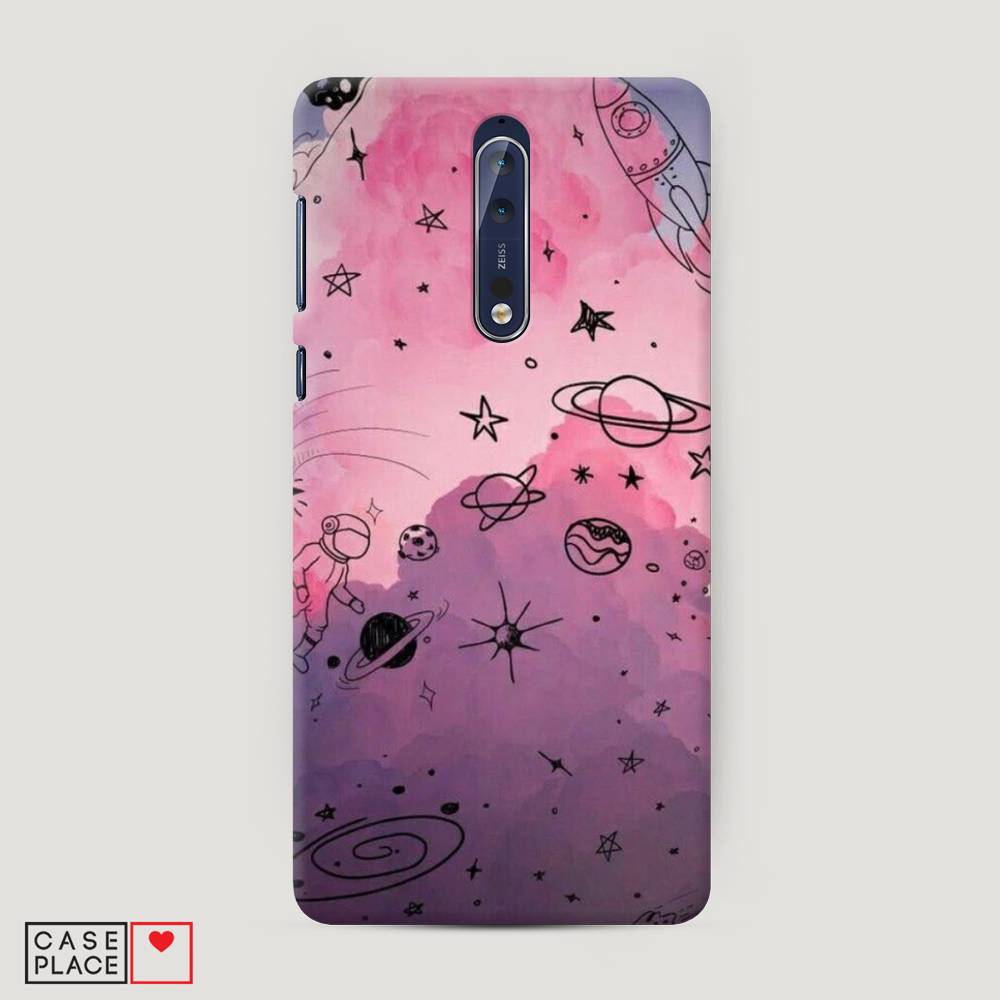 

Чехол Awog "Радуга планет 3" для Nokia 8, 120620-3