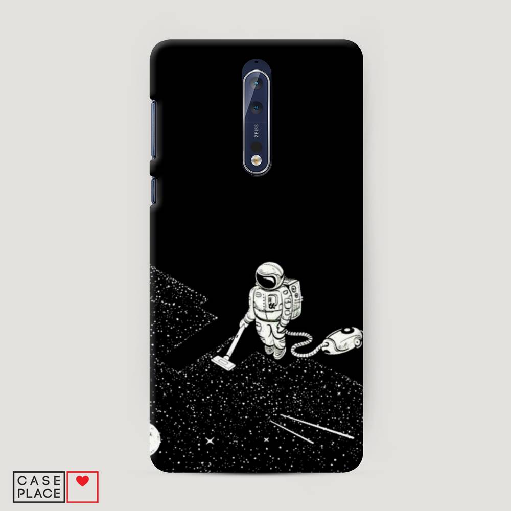 

Чехол Awog "Космонавт с пылесосом" для Nokia 8, 120620-3