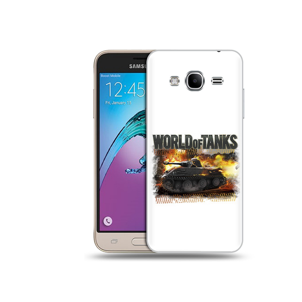 

Чехол MyPads Tocco для Samsung Galaxy J3 (2016) Мир танков-2 (PT29089.580.118), Прозрачный, Tocco