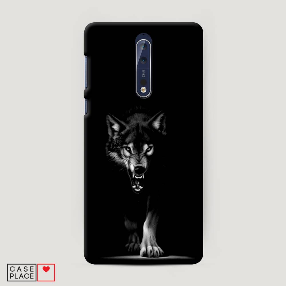 

Чехол Awog "Волк выходит из ночи" для Nokia 8, 120620-1