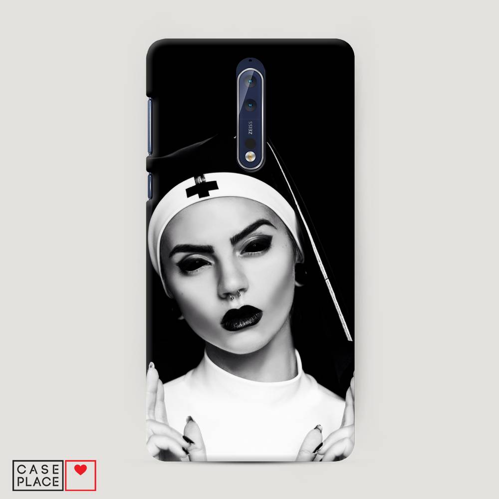 

Чехол Awog "Черная монашка" для Nokia 8, 120620-7
