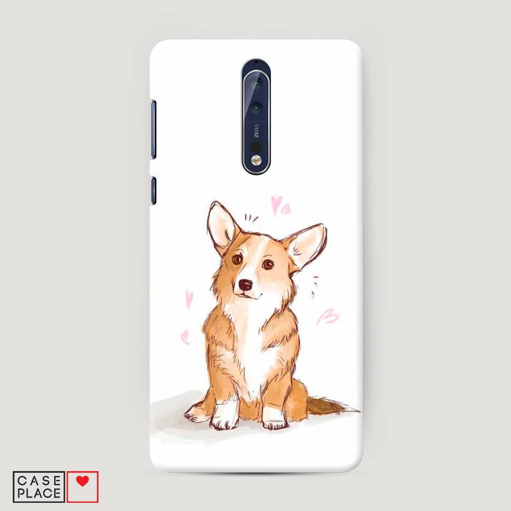 

Чехол Awog "Корги любовь" для Nokia 8, 120620-1