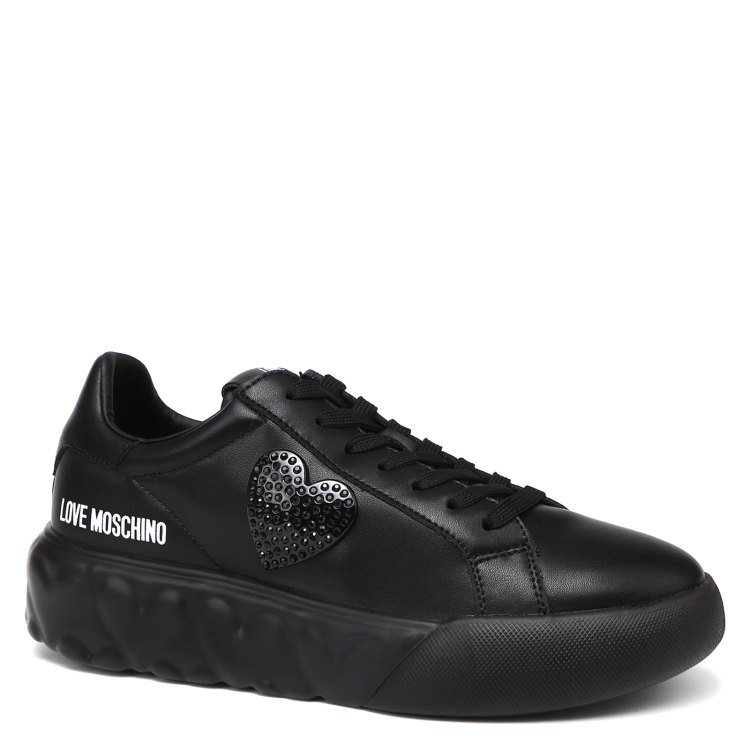 

Кеды женские Love Moschino JA15014G черные 35 EU, Черный, JA15014G