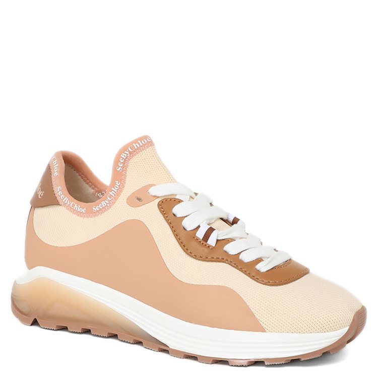 

Кроссовки женские See by Chloe SB38181A бежевые 39 EU, Бежевый, SB38181A