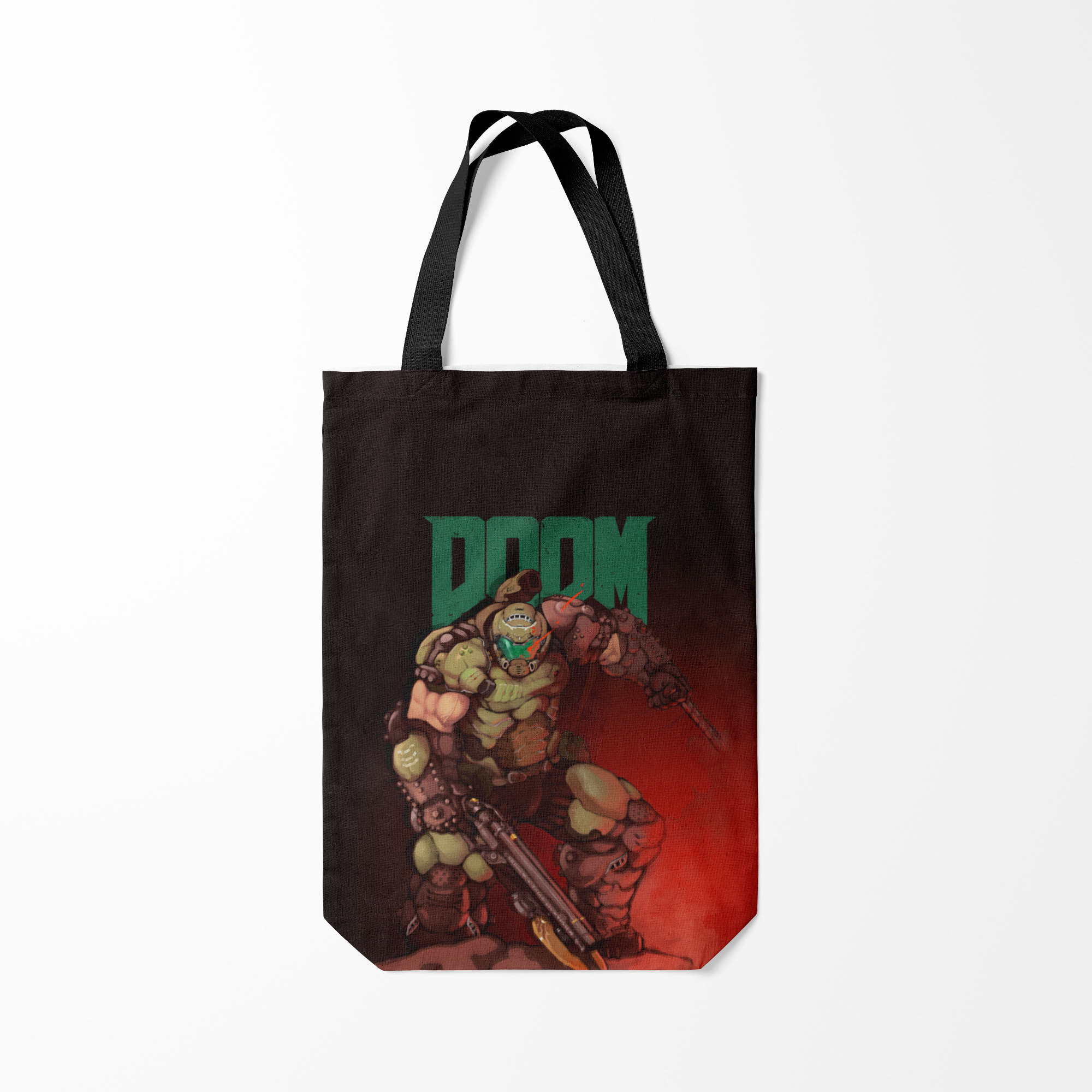 

Сумка шoппер унисекс Burnettie Doom, черный, Doom