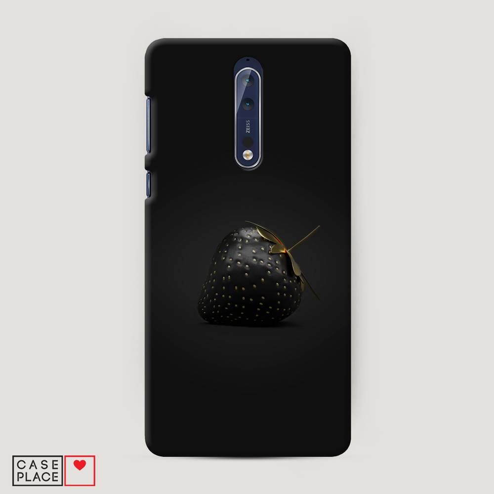 

Чехол Awog "Черная клубника" для Nokia 8, 120620-7