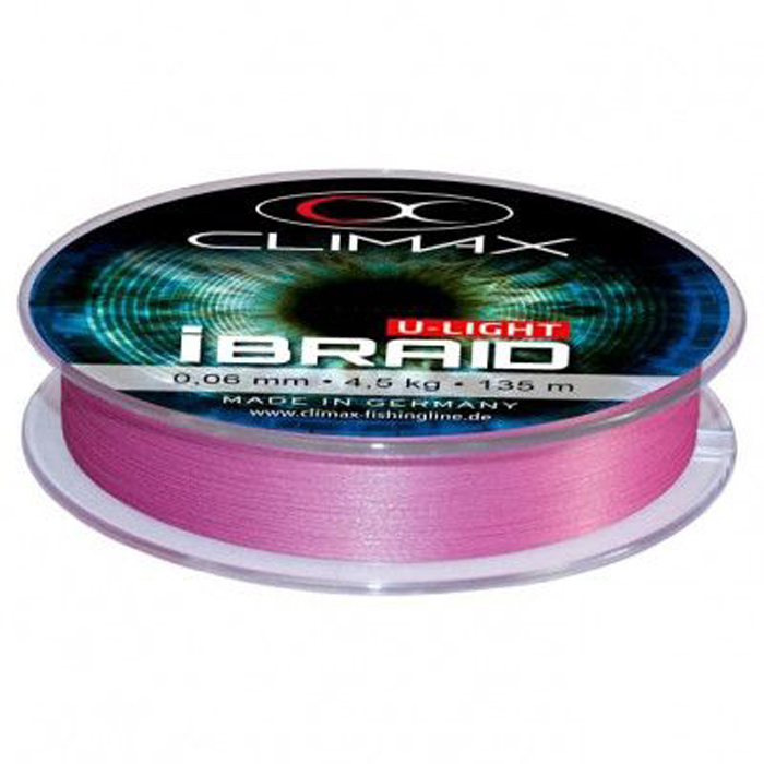 фото Шнур climax ibraid 4 ul fluo-purple 135m 0,06mm 4,5kg (шт.) none