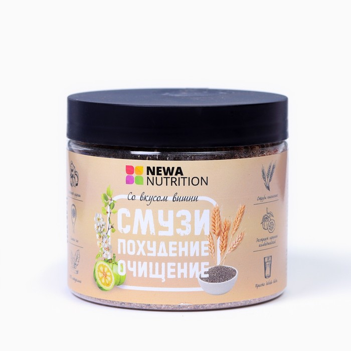 Смузи Newa Nutrition Похудение и очищение со вкусом вишни 180 г