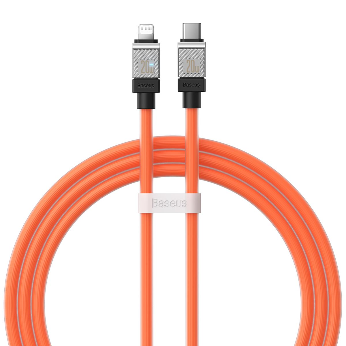 

Кабель для смартфона Lightning-USB Type-C Baseus 1м оранжевый