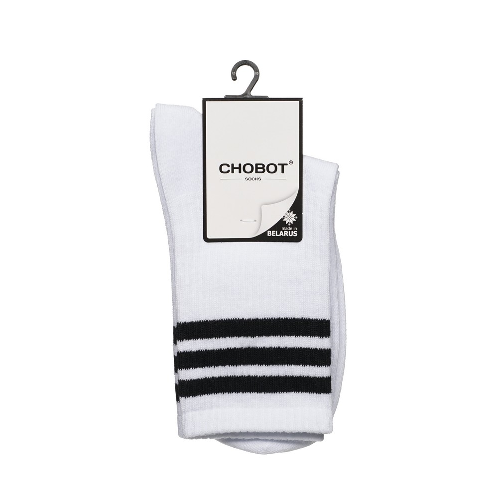 

Носки мужские CHOBOT socks Ch3Psp белые 25-27, Белый, Ch3Psp