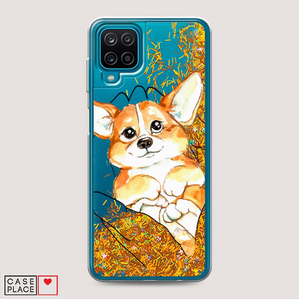 

Чехол Awog на Samsung Galaxy A12 / Самсунг A12 "Корги в ладошках", Разноцветный, 2101690-1