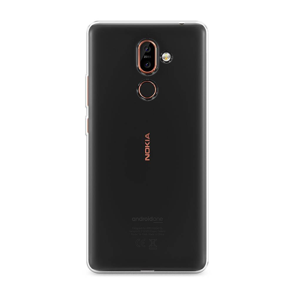 

Чехол на Nokia 7 Plus / Нокиа 7 Plus прозрачный, 121050-6