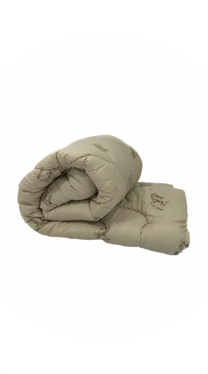 фото Одеяло 1,5 спальное "овечья шерсть" - зимнее теплое одеяло мир-текстиль