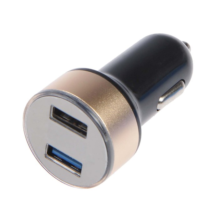 

Автомобильный вольтметр, зарядное устройство Cartage 12-24 В, 2 USB 2А, микс