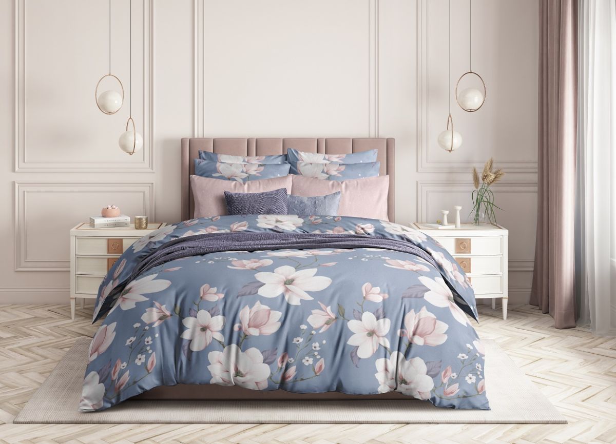 

Постельное белье из поплина, Guten Morgen "Milagro, 1002"; 1.5 наволочки 50 х 70 (размер)