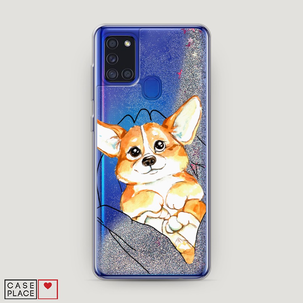 

Чехол Awog на Samsung Galaxy A21s / Самсунг A21s "Корги в ладошках", Разноцветный, 2100291-1