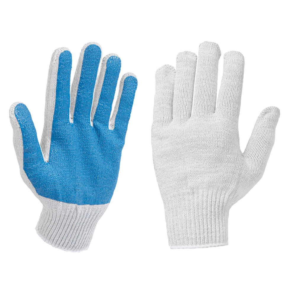 Перчатки рабочие Х/Б 10 класс обливные Arnezi R8000204 рабочие нейлоновые перчатки master pro®