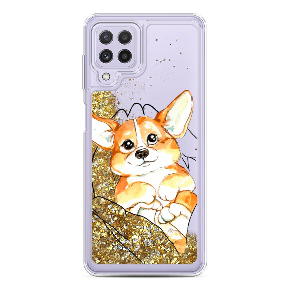 

Чехол Awog на Samsung Galaxy A22 / Самсунг A22 "Корги в ладошках", 2103190-1