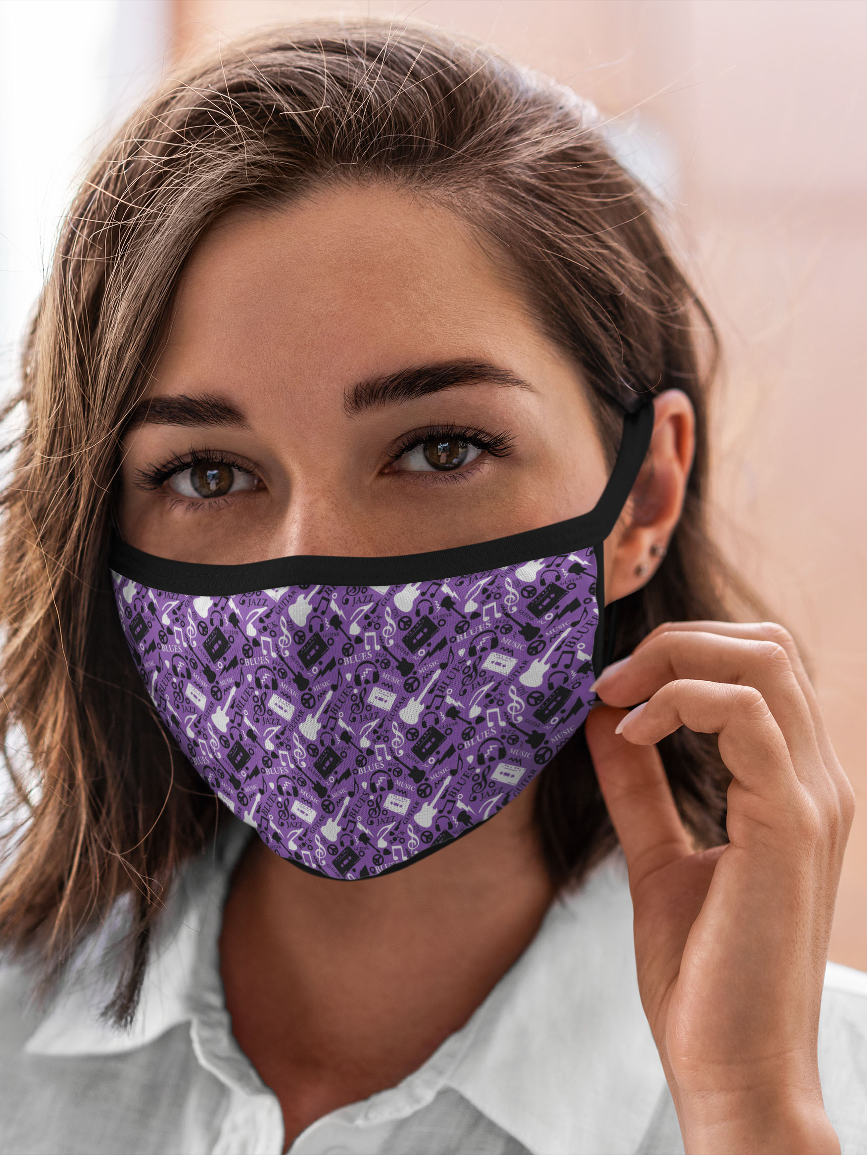 

Многоразовая маска унисекс Burnettie Разная Музыка, Разноцветный, Разная Музыка