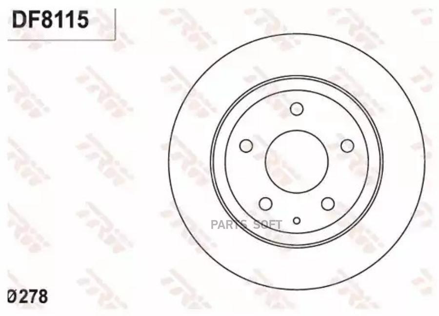 

Диски Trw Df8115
