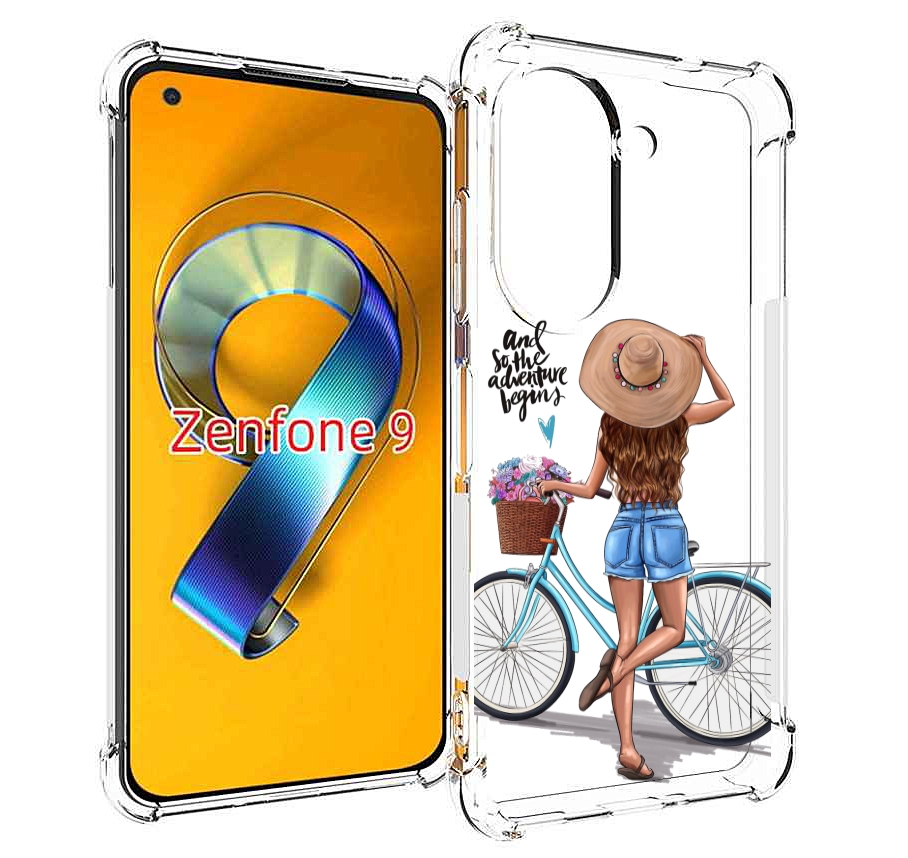 

Чехол MyPads Adventure женский для Asus Zenfone 9 (AI2202), Прозрачный, Tocco