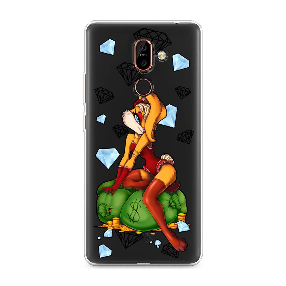 

Чехол на Nokia 7 Plus "Лола Банни с бриллиантами", Красный;оранжевый;зеленый, 121050-6