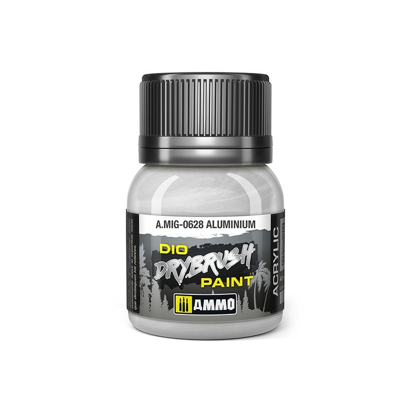 

Краска для техники сухой кисти Ammo Mig DRYBRUSH Аллюминий