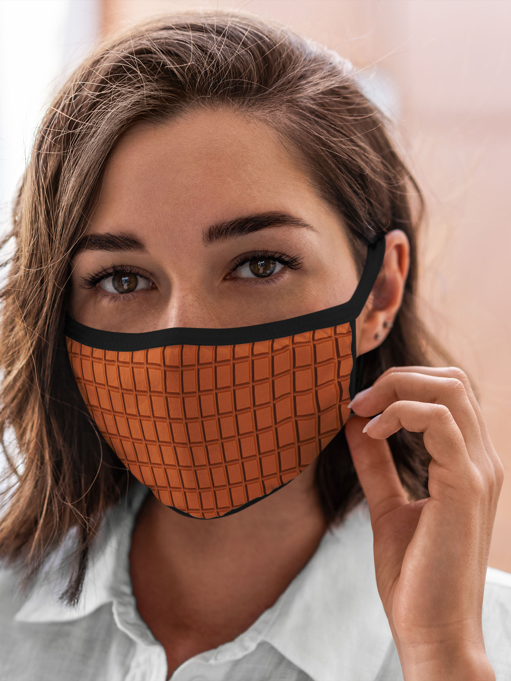 

Многоразовая маска унисекс Burnettie Текстуры Шоколад, Разноцветный, Текстуры Шоколад