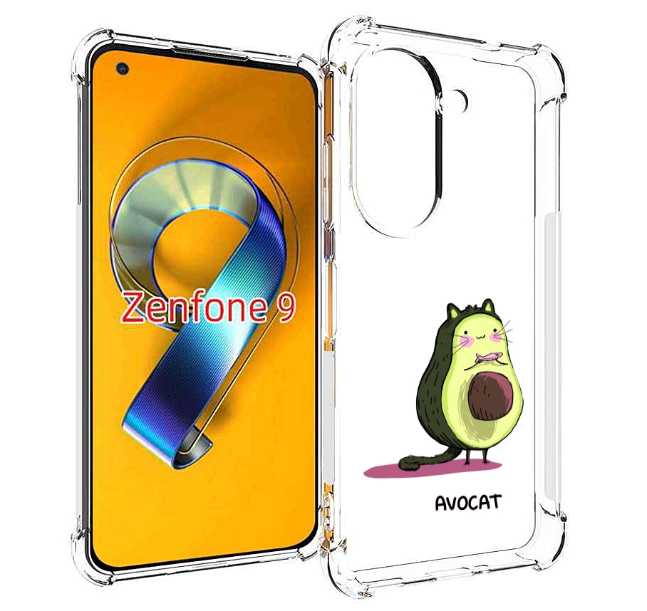 

Чехол MyPads Avocat для Asus Zenfone 9 (AI2202), Прозрачный, Tocco