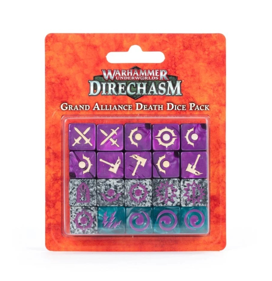 

110-14GW Набор кубиков Великий Альянс Смерти Warhammer Underworlds: Direchasm Grand Allian, 5011921157716