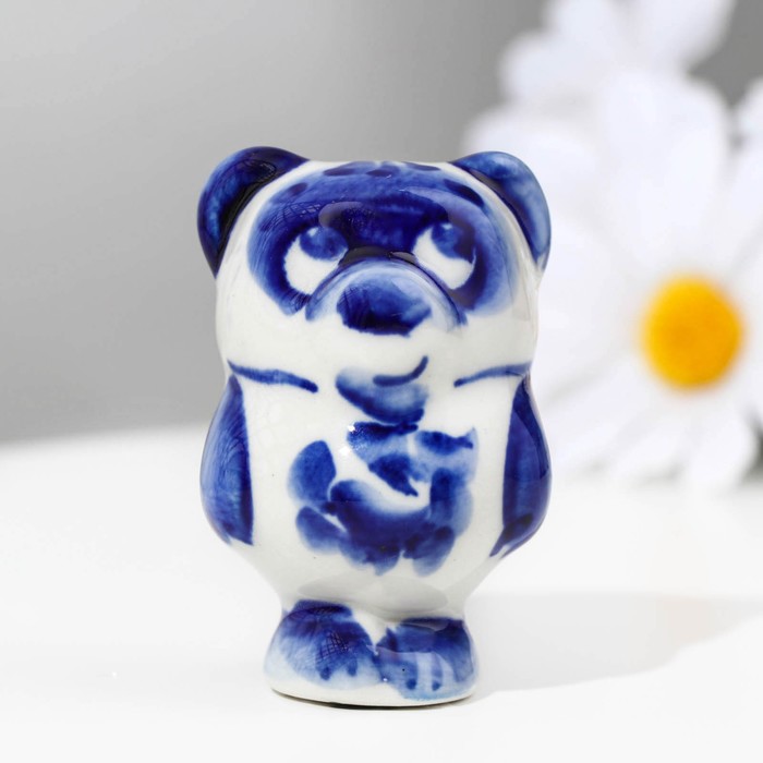 

Сувенир "Медвежонок", гжель