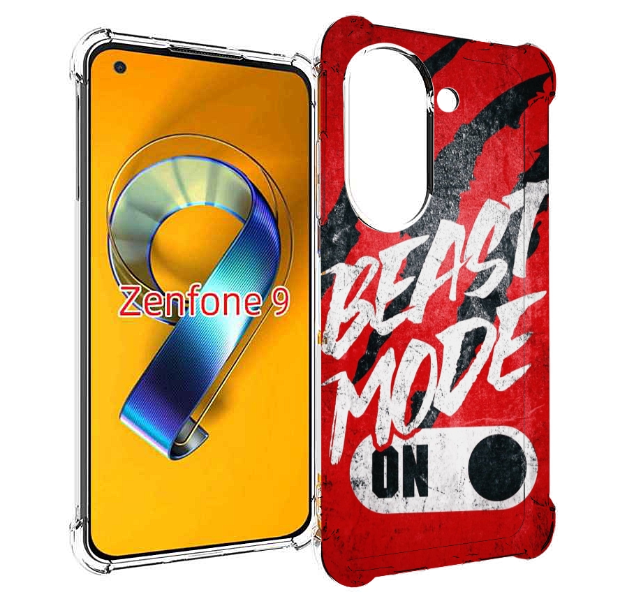 

Чехол MyPads BEAST inside You для Asus Zenfone 9 (AI2202), Прозрачный, Tocco