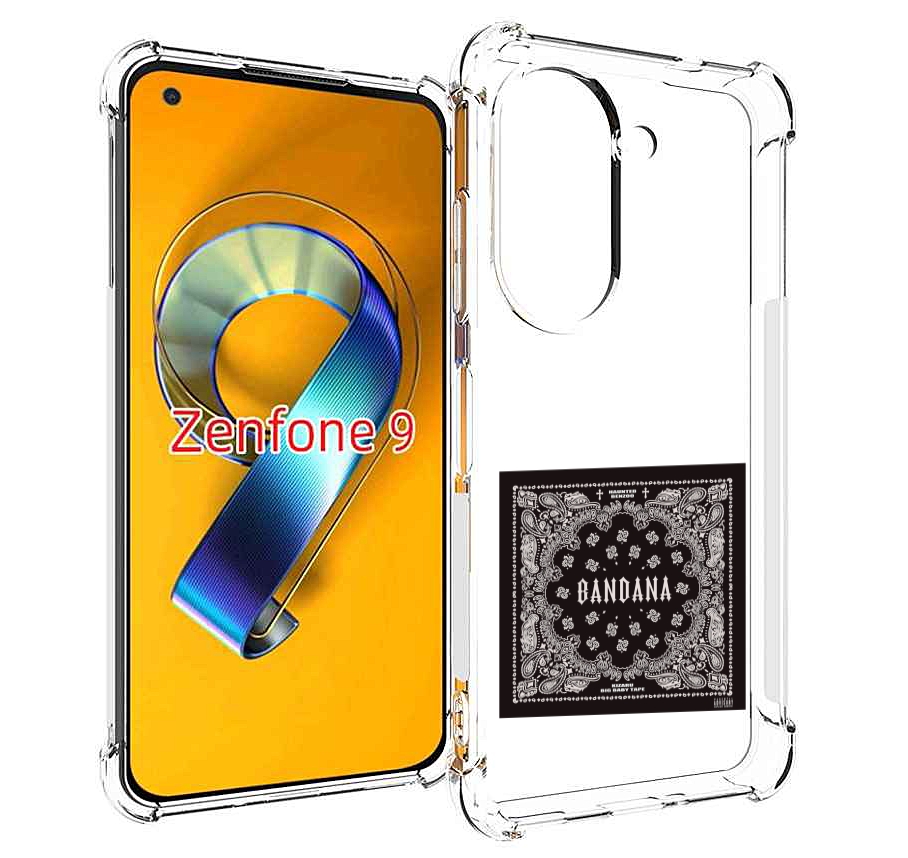 

Чехол MyPads Bandana I Big Baby Tape для Asus Zenfone 9 (AI2202), Прозрачный, Tocco