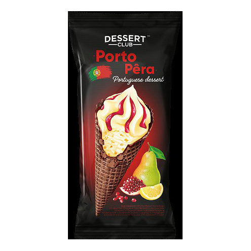 

Мороженое пломбир Dessert Club Porto Pera груша-портвейн-лимон-гранат 80 г
