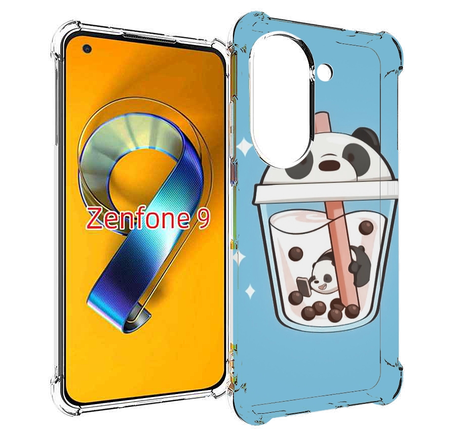 

Чехол MyPads Bubble tea для Asus Zenfone 9 (AI2202), Прозрачный, Tocco