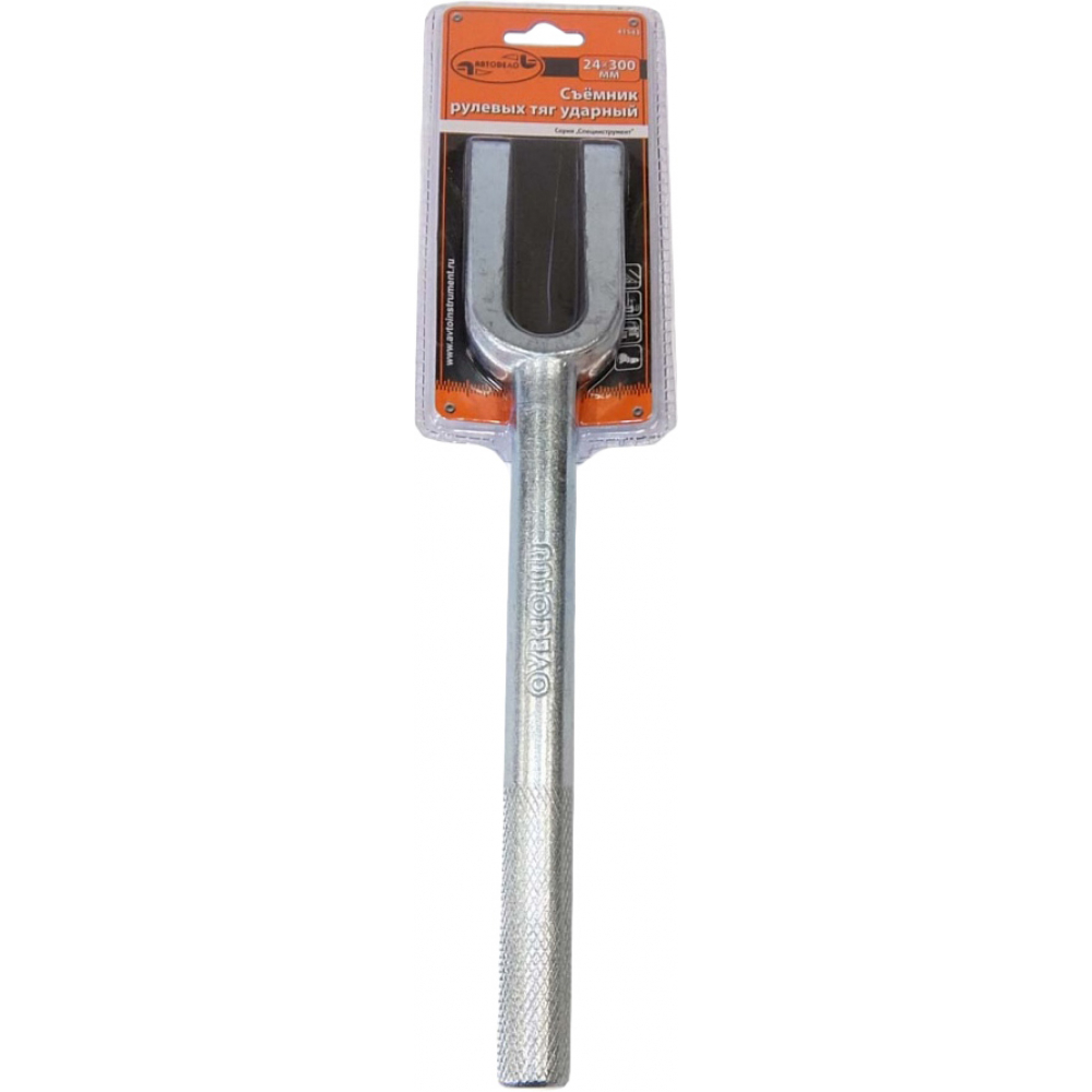 

Съемник рулевых тяг - вилка АвтоDело A=24 мм L=300 мм 41543 10375