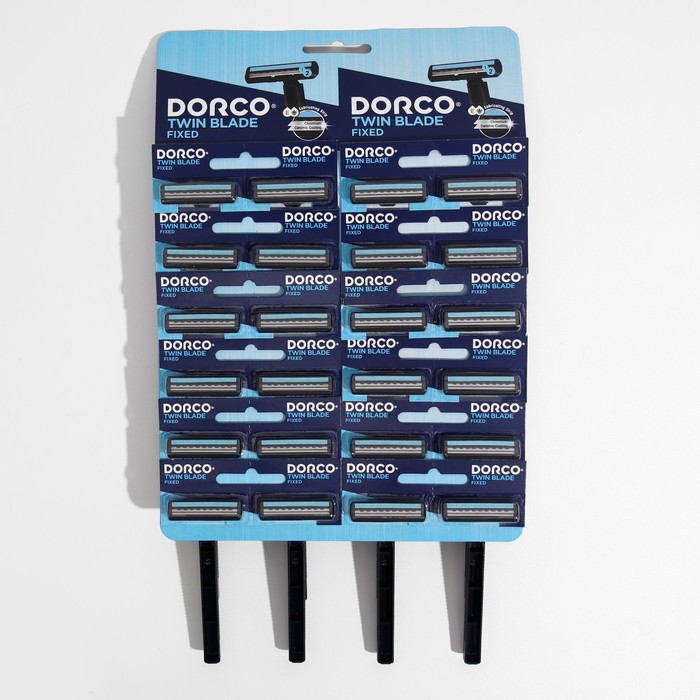 Станок для бритья одноразовый Dorco TG708, 2 лезвия, увлажняющая полоска (4 шт.) vox станок для бритья limited 3 лезвия с 1 сменной кассетой 1 0