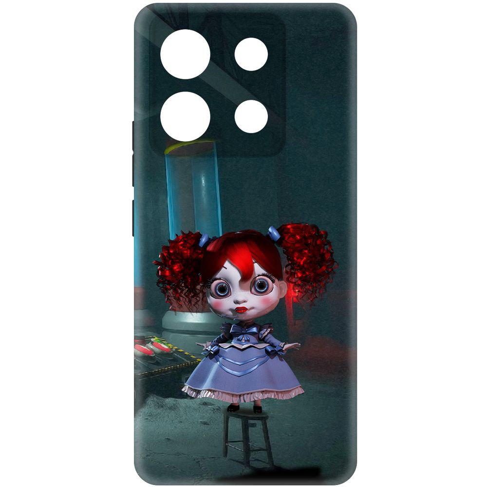 

Чехол-накладка Krutoff Soft Case Хаги Ваги - Кукла Поппи для Xiaomi Redmi Note 13 Pro 5G, Черный