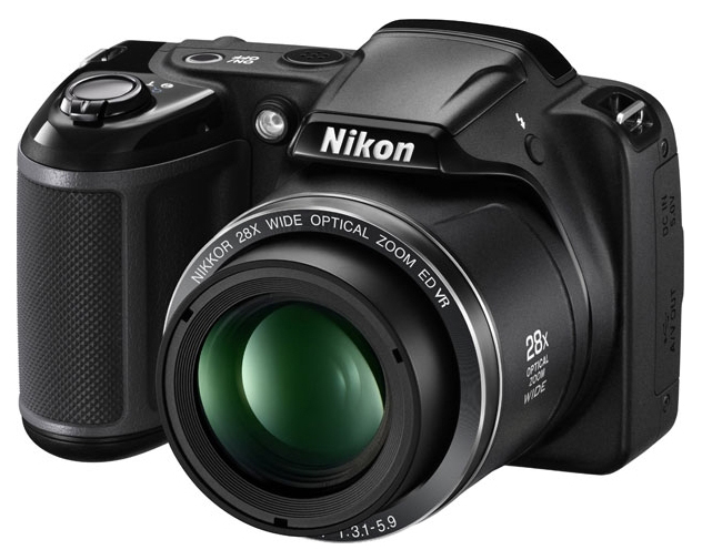 

Фотоаппарат цифровой компактный Nikon Coolpix L340 Black, Coolpix L340