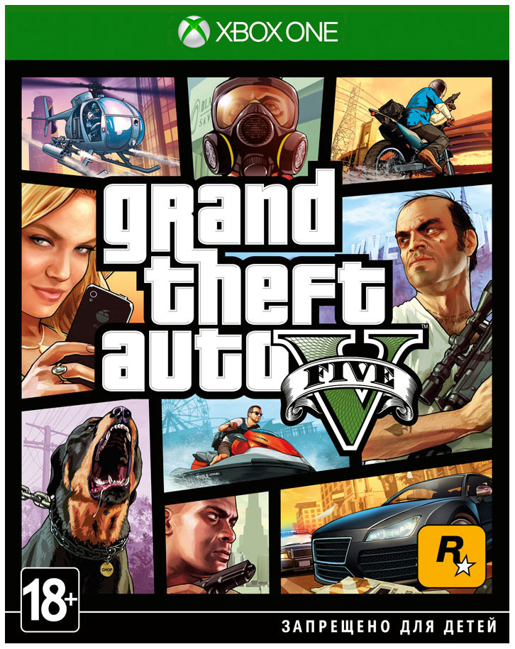 фото Игра grand theft auto v для xbox one rockstar games