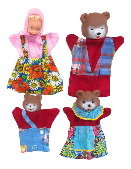 Купить Игровой набор Русский Стиль Кукольный театр Три медведя пакет 11064, Русский стиль,