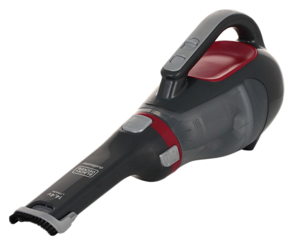 фото Вертикальный пылесос black&decker lithium dv1415el red/grey black+decker