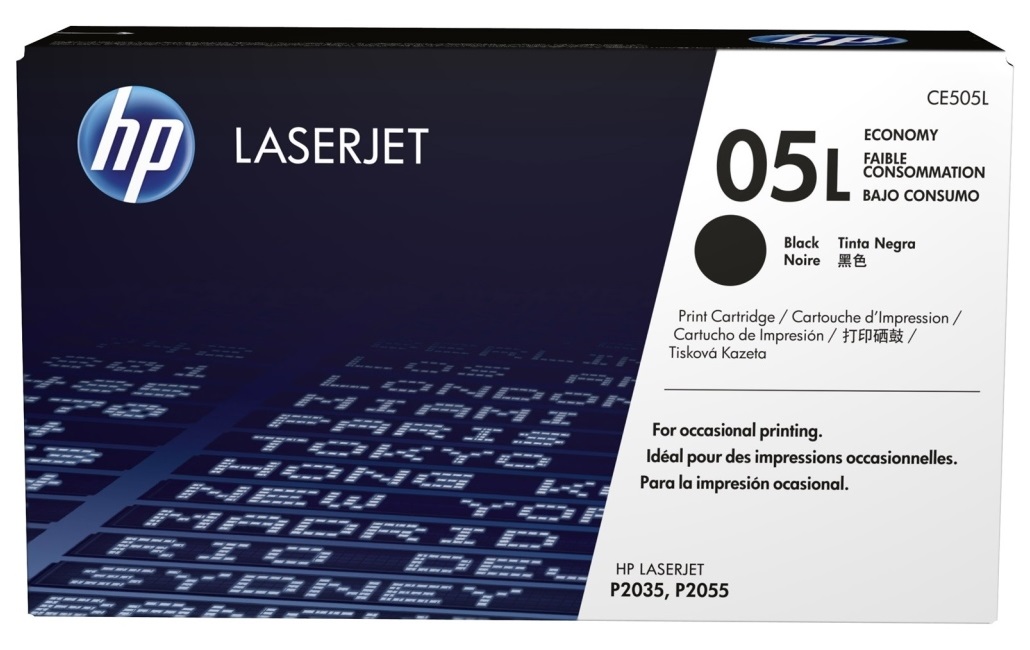 

Картридж для лазерного принтера HP 05L (CE505L) черный, оригинал, cE505L