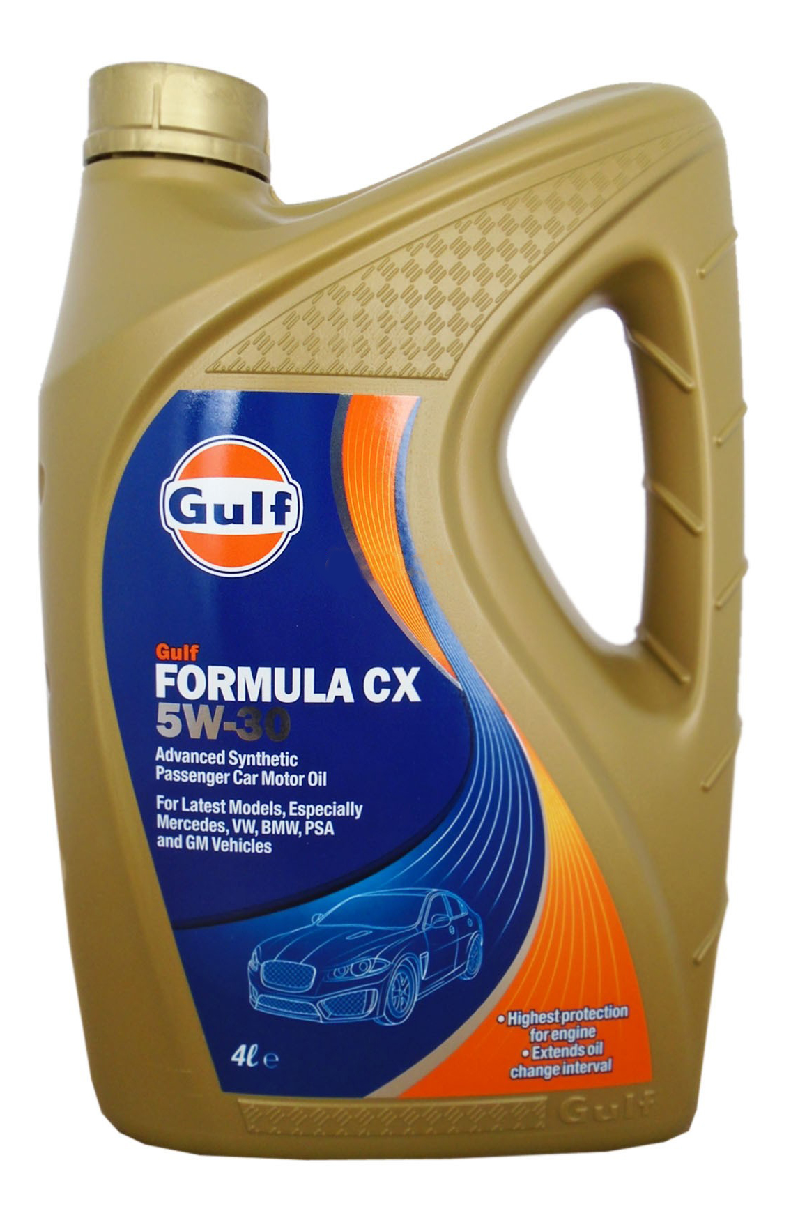 фото Моторное масло gulf formula cx 5w-30 4л