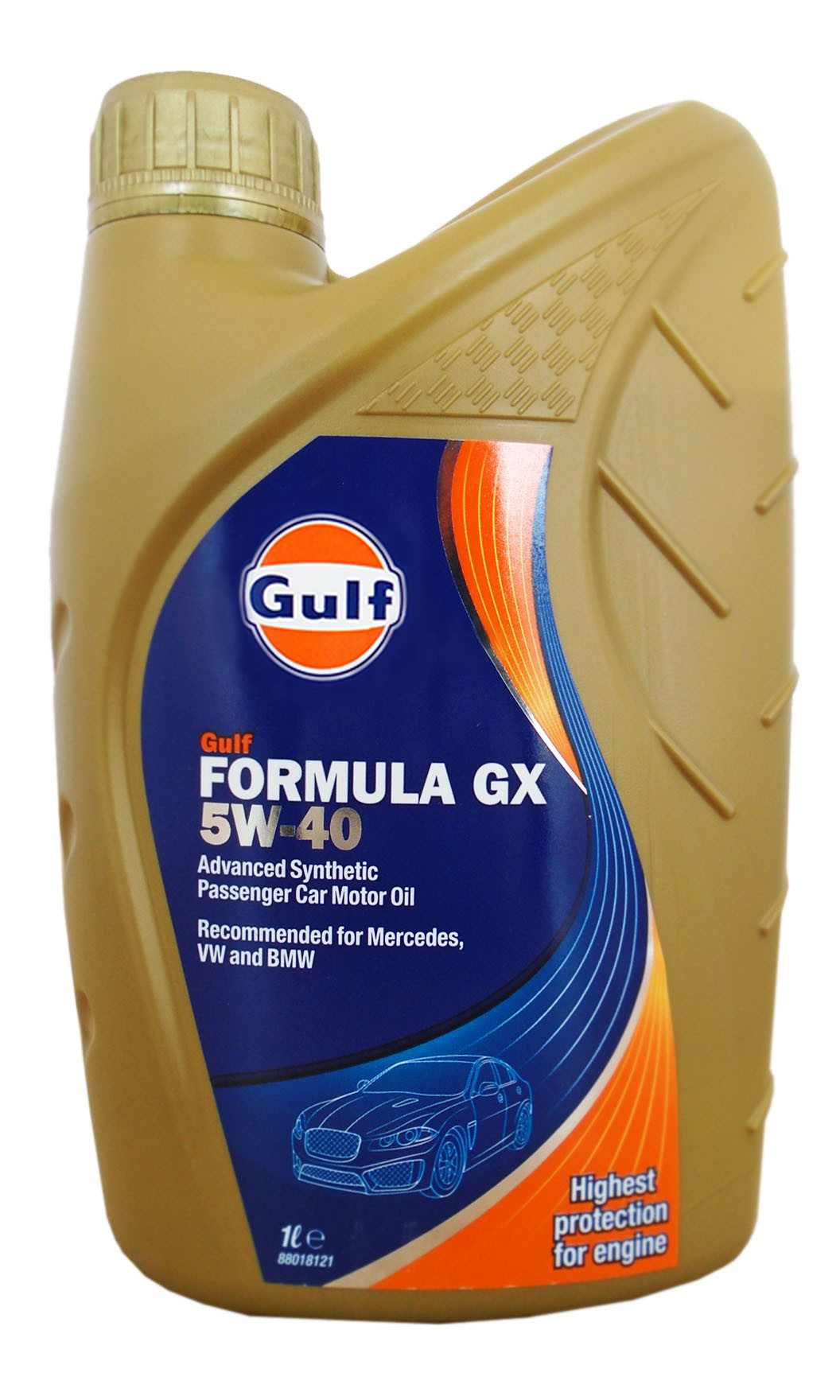 фото Моторное масло gulf formula gx 5w-40 1л