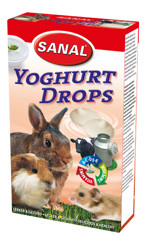 фото Лакомство для грызунов sanal yoghurt drops, 45г